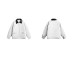 White Duck Down Zipper Detroit Down Jacket