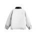 White Duck Down Zipper Detroit Down Jacket