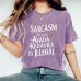 Cotton washed to make old letter short sleeves