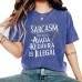 Cotton washed to make old letter short sleeves