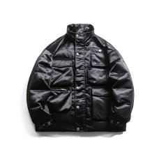 Down Multi-Pocket Workwear Warm Insulated Down Jacket
