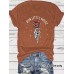 Skeleton Hand Rose Short Sleeve