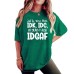 Short sleeved TDK TDC letters