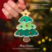 Christmas Decorations Christmas Gingerbread Man Atmosphere Decoration Christmas Tree Vintage Cute Resin Magnetic Fridge Sticker