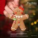 Christmas Decorations Christmas Gingerbread Man Atmosphere Decoration Christmas Tree Vintage Cute Resin Magnetic Fridge Sticker