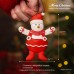 Christmas Decorations Christmas Gingerbread Man Atmosphere Decoration Christmas Tree Vintage Cute Resin Magnetic Fridge Sticker
