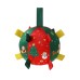 Christmas style dog toy ball outdoor sports ball self fun grinding plush ball small and medium-sized dog training pet toy
