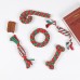 Pet Toys Christmas Series Christmas Combination Cotton Rope Toys Teeth Cleaning Teeth Grinding Dog Toys