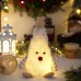 Christmas Decoration Creative Christmas Tree-Shaped Light-Up Doll 3D Christmas Tree Desktop Ornament