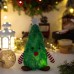 Christmas Decoration Creative Christmas Tree-Shaped Light-Up Doll 3D Christmas Tree Desktop Ornament