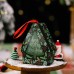 Christmas New Arrival Decorative Polygonal Cartoon Printed Tin Box, Christmas Season Children's Carry Gift Box