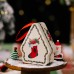Christmas New Arrival Decorative Polygonal Cartoon Printed Tin Box, Christmas Season Children's Carry Gift Box