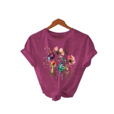 Various loose short sleeved flowers