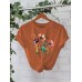 Various loose short sleeved flowers