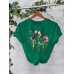 Various loose short sleeved flowers