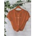 Short sleeved cross shaped heart