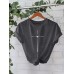 Short sleeved cross shaped heart