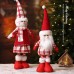 Christmas Stretchy Creative Dolls, Knit-Style Santa Claus, Snowman Reindeer Figurines Holiday Decoration