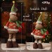 Christmas Stretchy Creative Dolls, Knit-Style Santa Claus, Snowman Reindeer Figurines Holiday Decoration