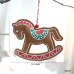 Creative Felt Pony Christmas Tree Ornament Fabric Gingerbread Man DIY Hanging Decor for Christmas Tree Creative Felt Pony Christmas Tree Ornament Fabric Gingerbread Man DIY Hanging Decor for Christmas Tree