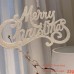 Christmas Decoration Snowflake Star Plastic Hanging Ornament Reindeer Bell Accessory Christmas Tree Deer Pendant Decorations 3 of them