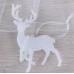 Christmas Decoration Snowflake Star Plastic Hanging Ornament Reindeer Bell Accessory Christmas Tree Deer Pendant Decorations 3 of them