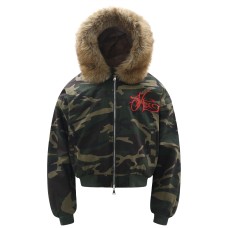 Street Style Camouflage Design Men's Loose Thick Winter Hooded Cotton Jacket Street Style Camouflage Design Men's Loose Thick Winter Hooded Cotton Jacket