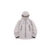 Outdoor Three-in-One Down Jacket with Removable Hooded Windbreaker Coat