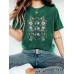 Flower Moon Loose Short Sleeve