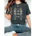 Flower Moon Loose Short Sleeve