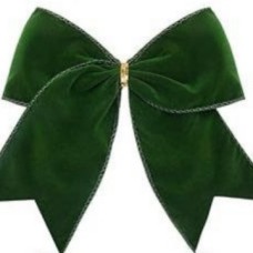 Christmas Velvet Bow Country Wreath Vintage Velvet Ribbon Holiday Decoration Christmas Tree Wreath