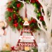 Christmas Wooden Ornament Hanging Decoration for Party Scene Decoration