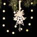 Creative Iron Icicle Ornament for Christmas Tree, Reindeer, Snowman, Snowflake Hanging Decorations