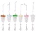 Christmas Acrylic Pinecone Ornament Transparent Crystal Tree Decoration