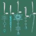Christmas Decoration Transparent Acrylic Ice Cone Ornaments 20PCS Snowflake Ice Stick Tree Hanging Decor Christmas Decoration Transparent Acrylic Ice Cone Ornaments 20PCS Snowflake Ice Stick Tree Hanging Decor