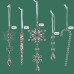 Christmas Decoration Transparent Acrylic Ice Cone Ornaments 20PCS Snowflake Ice Stick Tree Hanging Decor Christmas Decoration Transparent Acrylic Ice Cone Ornaments 20PCS Snowflake Ice Stick Tree Hanging Decor