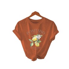 POSITANO Lemon Flower Short Sleeve POSITANO Lemon Flower Short Sleeve