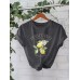 POSITANO Lemon Flower Short Sleeve