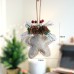 Christmas Tree Handmade Ornament Hanging Decoration for Holiday Atmosphere Car Interior Decor 