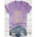 Letter floral print new short sleeved women's clothing