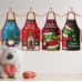 Christmas Apron Grinch Santa Style Home Kitchen Apron Christmas Supplies