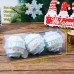 Christmas Ball Ornament Set 3PC Christmas Tree Decoration Colorful Balls Hanging Decor 8cm Holiday Decoration Ball