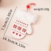 Christmas Wooden Plush Decorations - Heart, Star, Tree, Deer Shape Ornaments for Xmas Tree Christmas Wooden Plush Decorations - Heart, Star, Tree, Deer Shape Ornaments for Xmas Tree