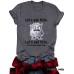 Short sleeved monster print