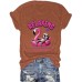 RELAXING Pattern Loose Short Sleeve