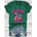 RELAXING Pattern Loose Short Sleeve