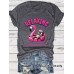 RELAXING Pattern Loose Short Sleeve