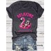 RELAXING Pattern Loose Short Sleeve