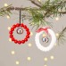Fuzzy Christmas Wreath Decoration Window Door Hanging Scene Arrangement Christmas Bell Fuzzy Flower Fabric Ornament Fuzzy Christmas Wreath Decoration Window Door Hanging Scene Arrangement Christmas Bell Fuzzy Flower Fabric Ornament
