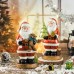 Creative Santa Claus Figurine Resin Craft for Home Christmas Decoration Holiday Gift